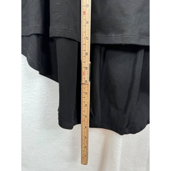 Tripp NYC Black Double Corset Front Hi-Low Hem Dress goth black sz M - Picture 8 of 13